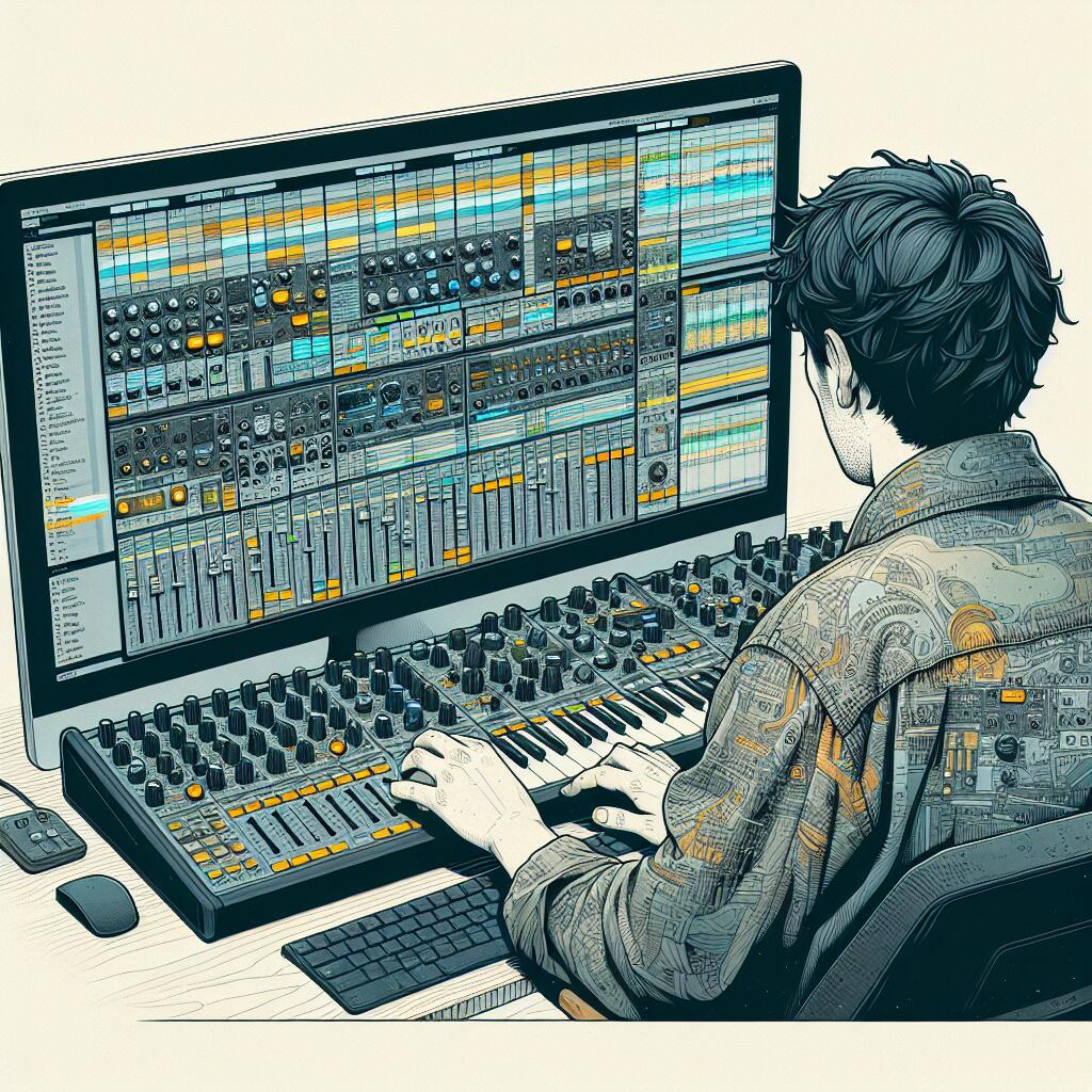 Ableton Live의 오디오 이펙트 랙 만들기