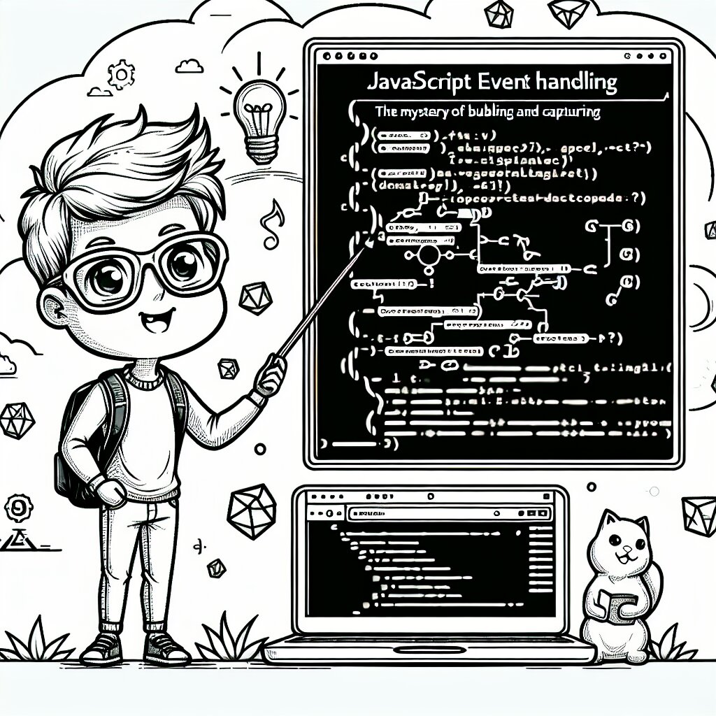 자바스크립트 이벤트 처리: 이벤트 버블링과 캡처링의 비밀