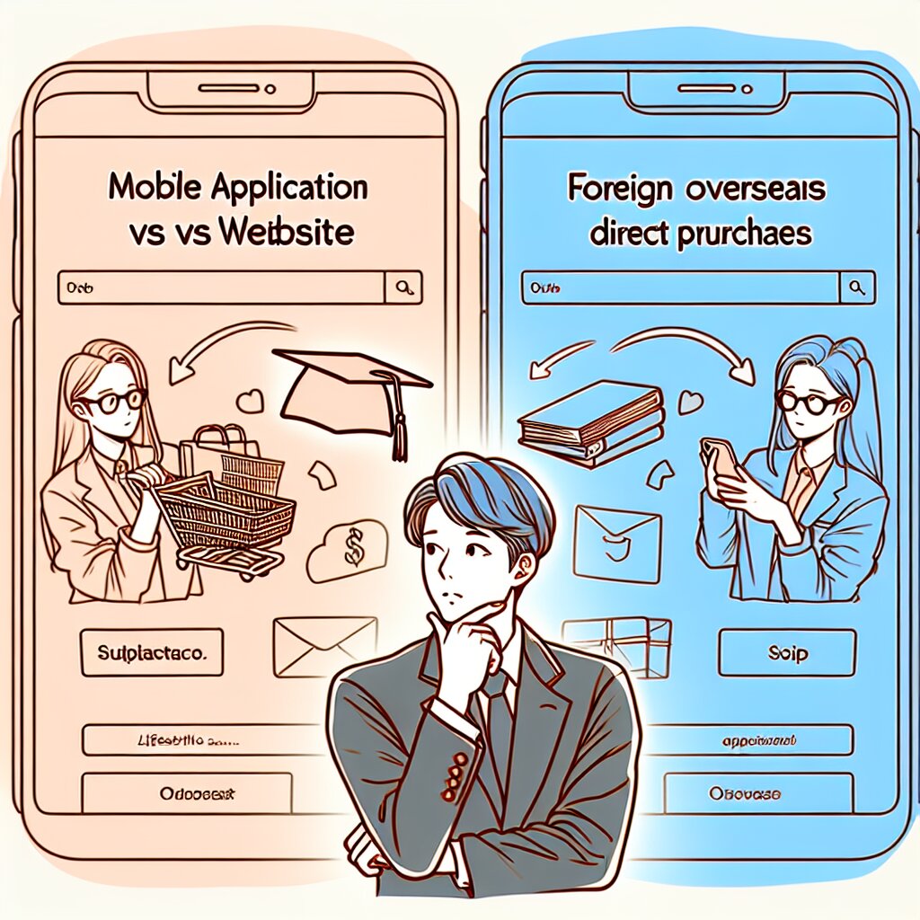 📱 앱 VS 웹사이트: 해외직구 시 어느 쪽이 더 편리할까?