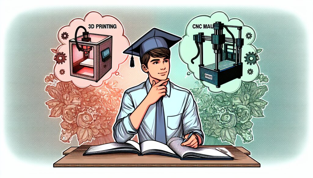 3D 프린팅 vs CNC 가공: 프로토타입 제작, 어느 쪽이 더 정밀할까? 🖨️